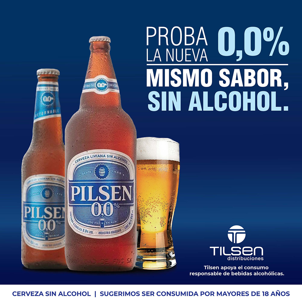 Cerveza 0% alcohol - Sin alcohol