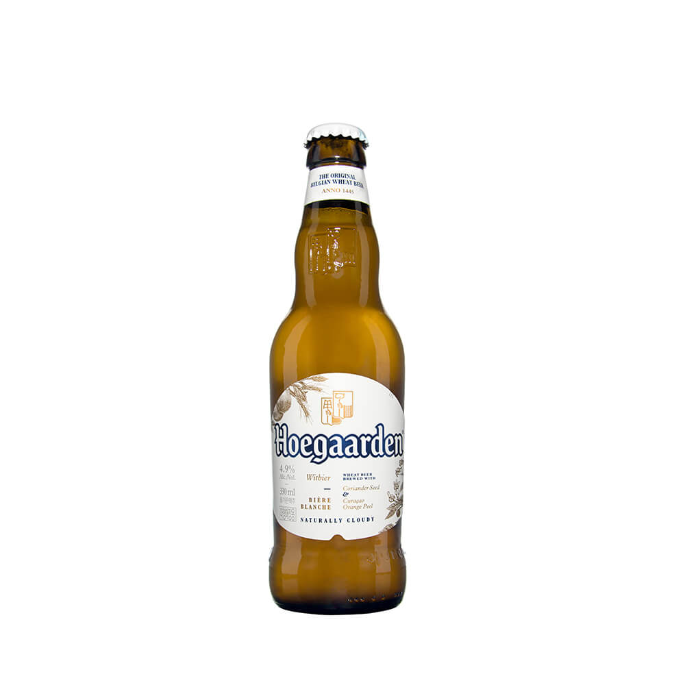 Cerveza Hoegaarden botella 330 ml