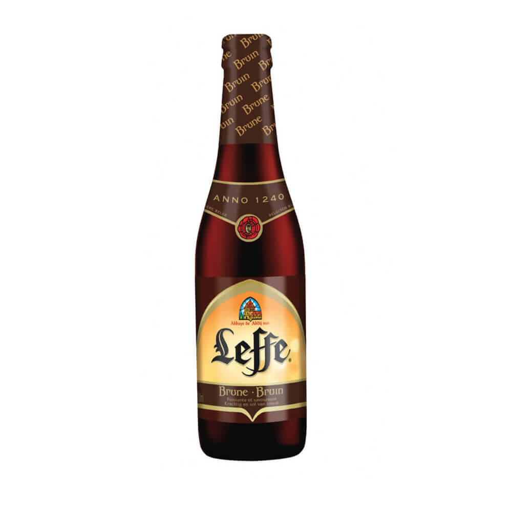Cerveza Leffe Brune Bruin botella 330 ml