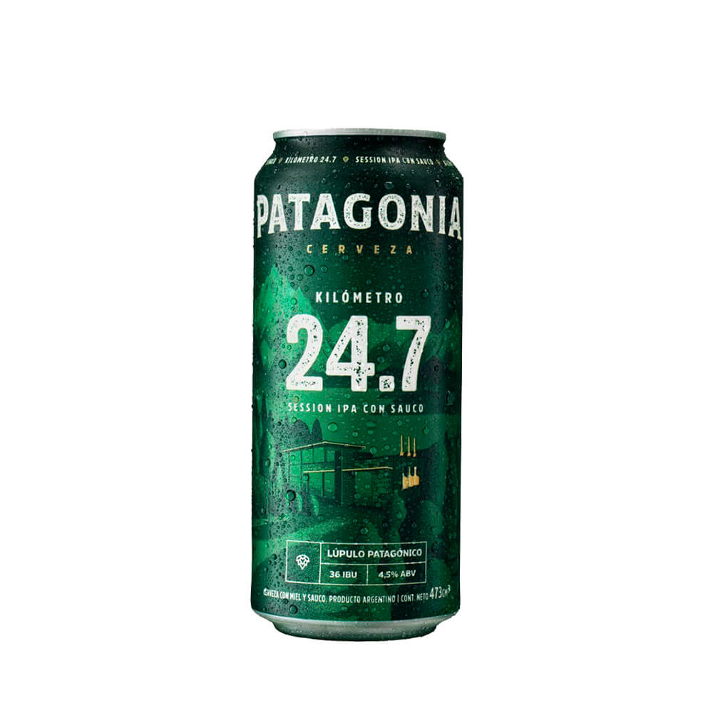 Cerveza Patagonia 24.7 Lata 473 ml