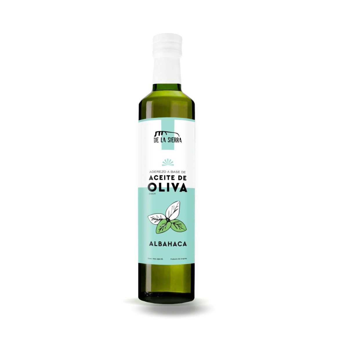 Aderezo a base de Aceite de Oliva Sabor ALBAHACA - 250 ml