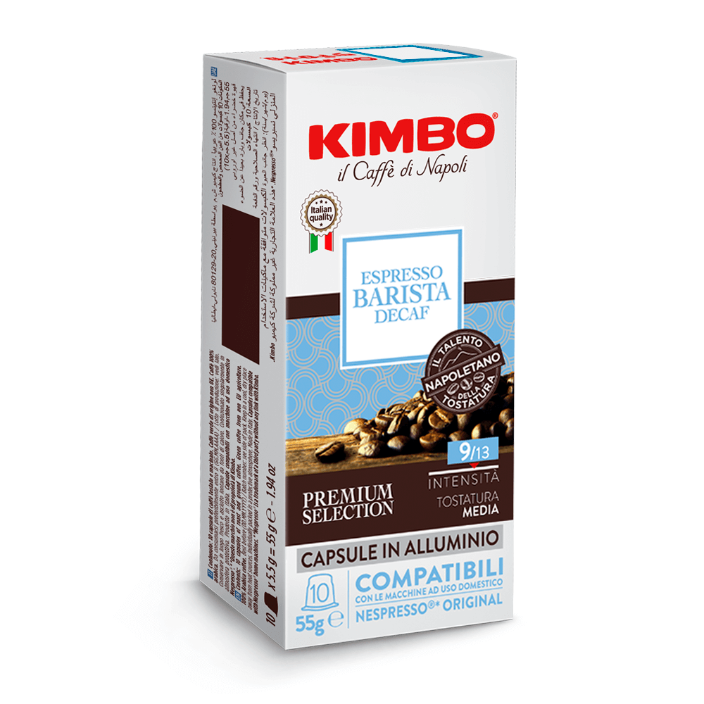 Espresso Barista Decaf Nespresso Compatible Kimbo