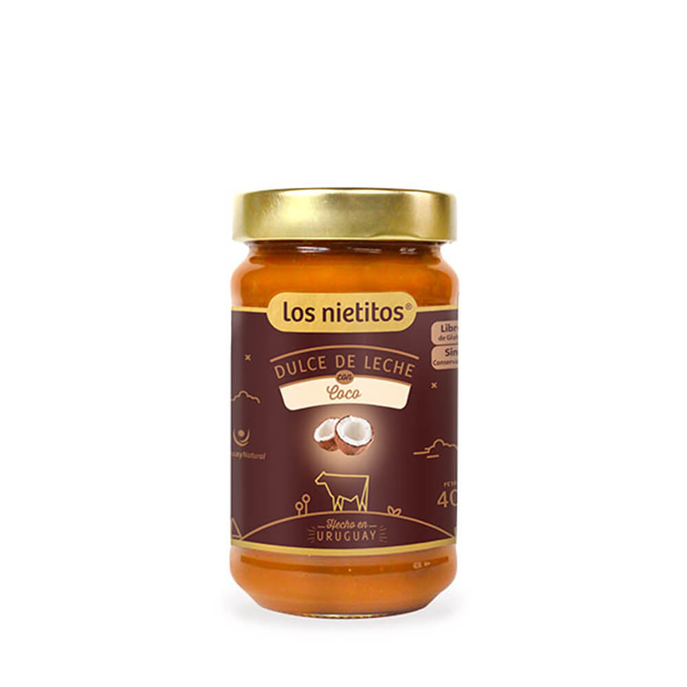 Dulce de Leche Los Nietitos con coco 400 g