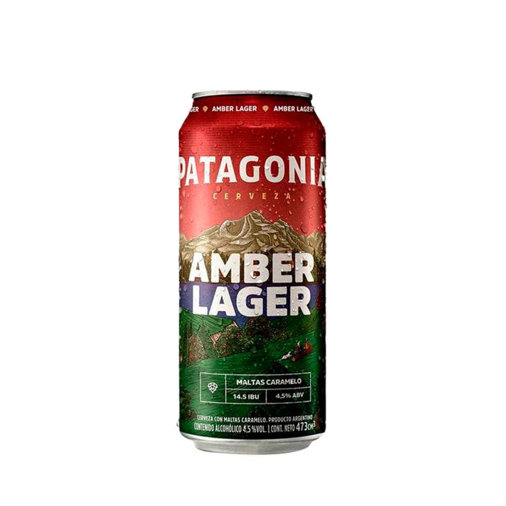 Cerveza Patagonia Amber Lager Lata 473 ml