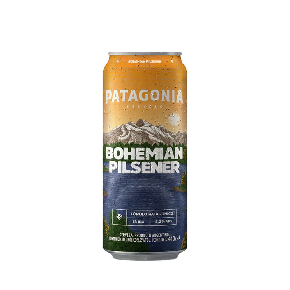 Cerveza Patagonia Bohemian Pilsener Lata 473 ml