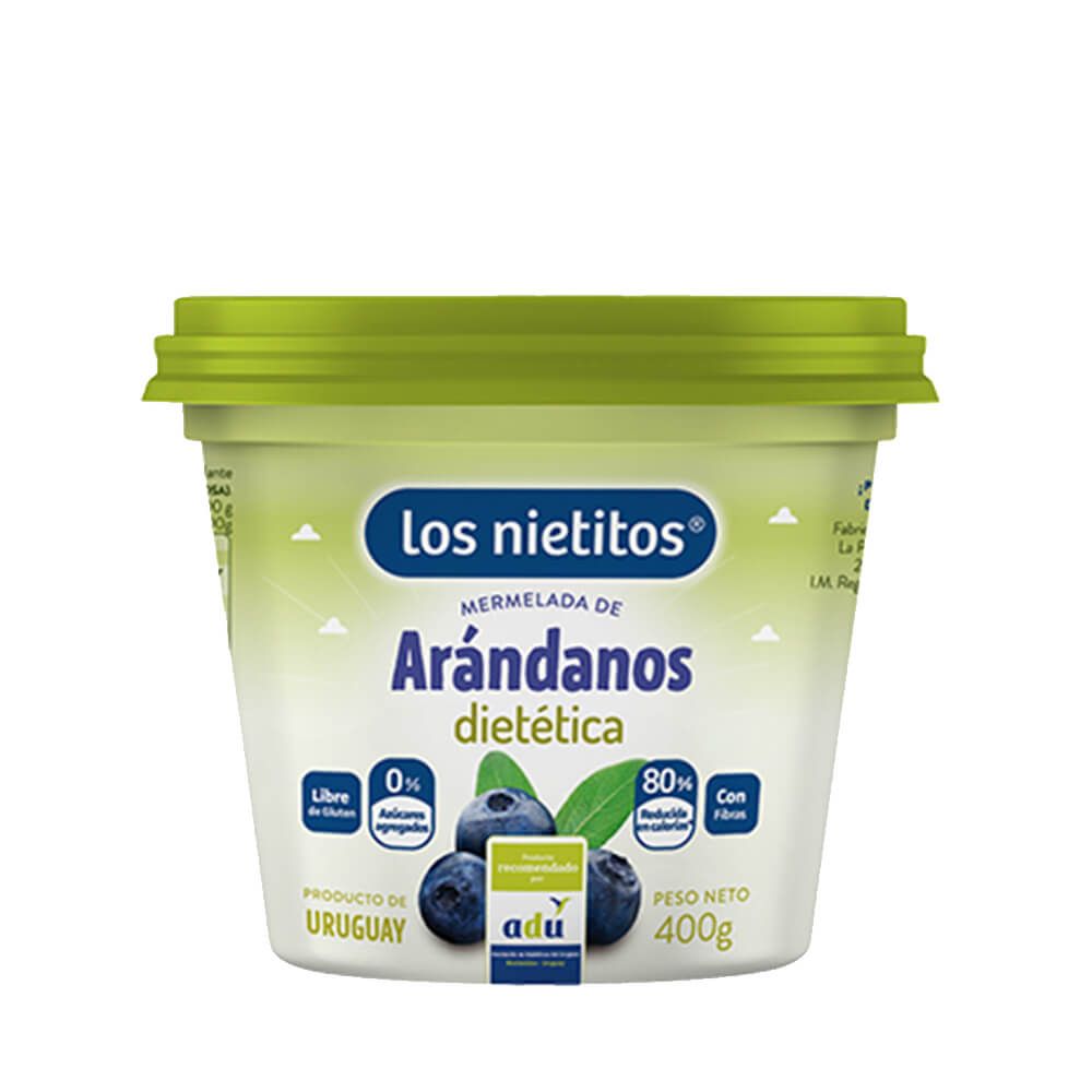 Mermelada de Arándano Dietética - pote plástico 400 g